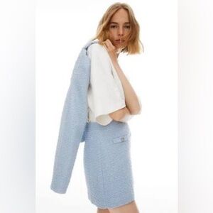 NWT H&M boucle jacket and skirt set